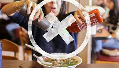 Asian food rules