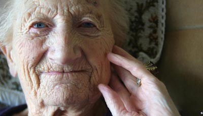 elderly woman