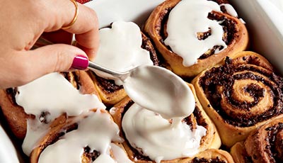 chocolate cinnamon rolls