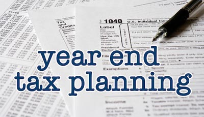 year end tax planning