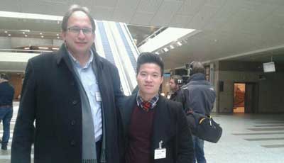 Lee Vu and Bar Stapert