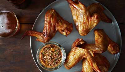 Korean chicken wings