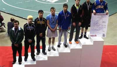 Godwin Heights wrestler Don Nguyen