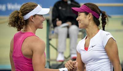 Sam Stosur and Li Na
