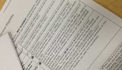 college registration status