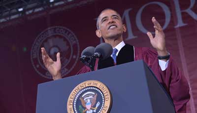 Obama graduation speech 2013