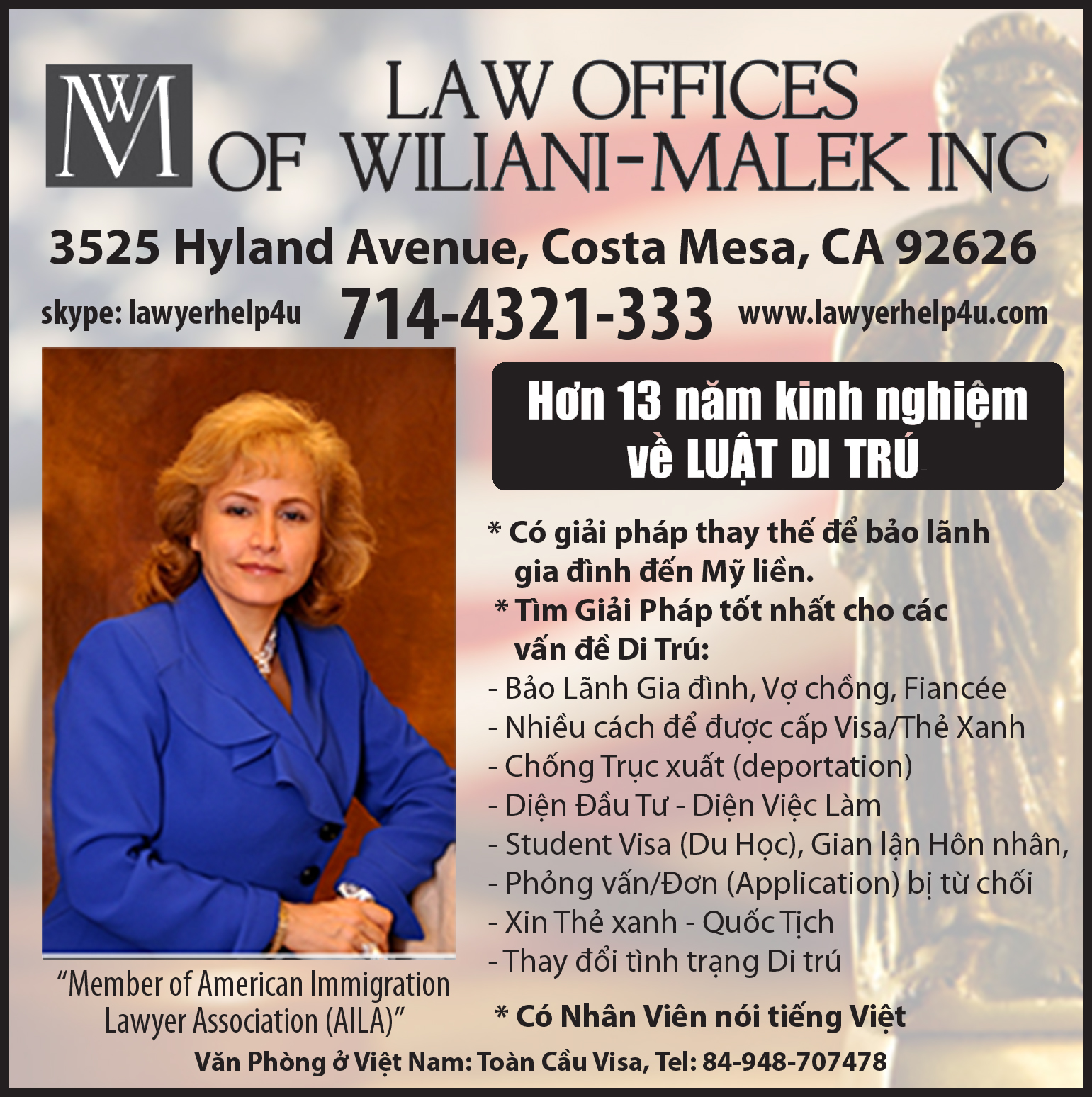 Law Offices of Wiliani-Malek