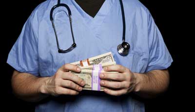 medicare doctors paid