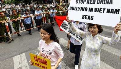 anti china protest