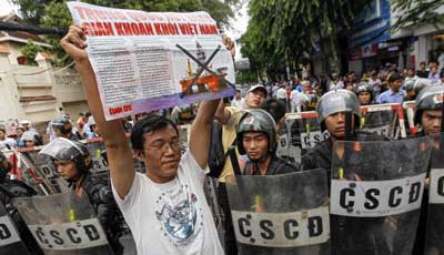 vietnam china protest