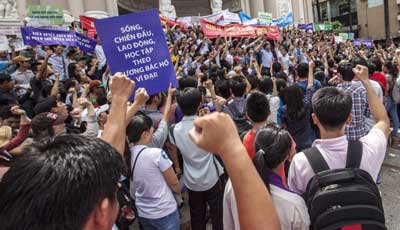 vietnam china protest