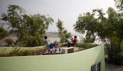 riverside home in Vietnam