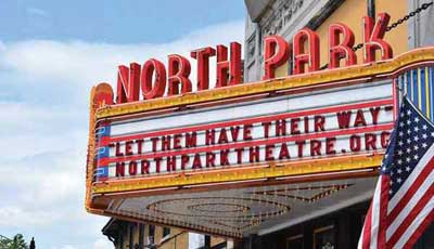 "Let Them Have Their Way" marquee North Park