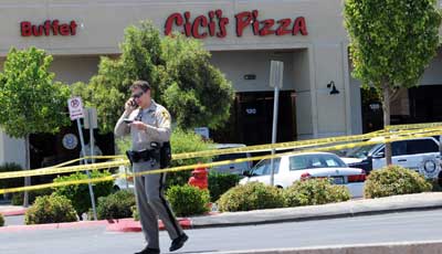 Police shot in Las Vegas