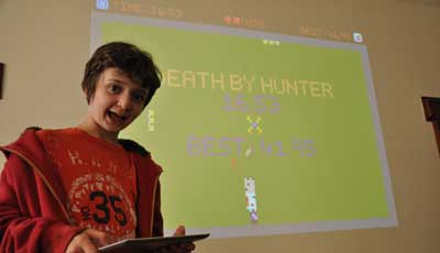 Meet the 12-year-old boy who makes games instead of going to school