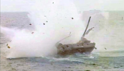 Fall of Saigon video: desperate father throwing his wife and children onto ship, ditched helicopter